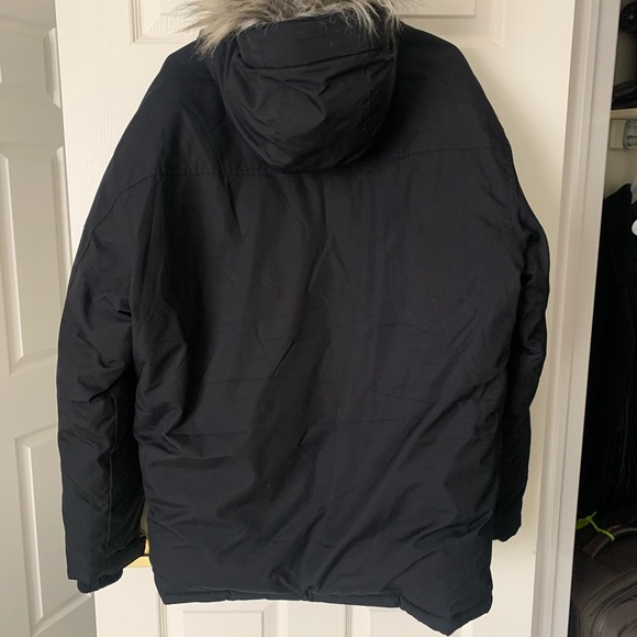 Gotcha glacier men’s down hooded parka size Large - Picture 6 of 7